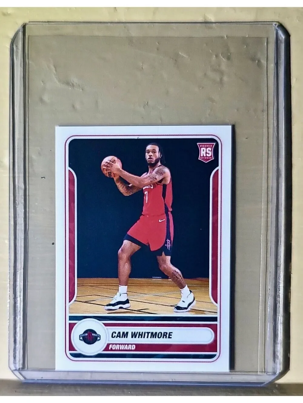 2023-24 Cam Whitmore Panini NBA Basketball #344 Sticker Houston Rockets